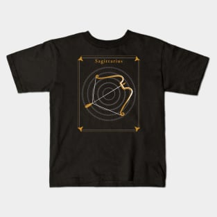 Sagittarius | Astrology Zodiac Sign Design Kids T-Shirt